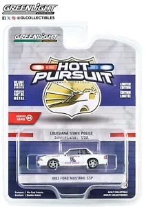 Greenlight Hot Pursuit 45 - 1993 Ford Mustang SSP Louisiana State Patrol 43030-C - Picture 1 of 2