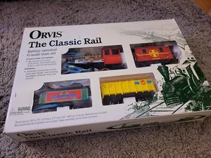 Juego de tren Orvis The Classic Rail a batería escala G - SIN VÍAS - Imagen 1 de 8