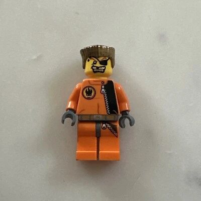 Lego Agents Minifigure Gold Tooth agt007 Villain For Getaway, Gold Hunt Set K - Image 1 of 4