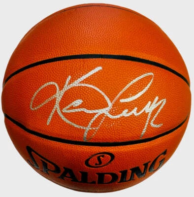 Kevin Love Autographed Spalding Indoor Outdoor Basketball - Image 1 of 2