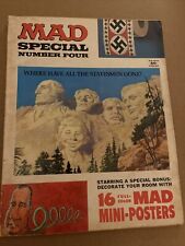 MAD MAGAZINE Special Number 4  1971  Mini Posters Complete Very Good Ship Incl