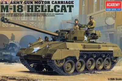 1/35 M18Hellcat Plastic assembly model of tank destroyer - Image 1 of 4