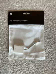 APPLE OEM ORIGINAL A1307 MB572Z/A MINI DISPLAYPORT TO VGA ADAPTER NEW IN PACKAGE - Picture 1 of 2