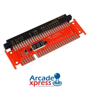Jamma Voltmeter Adapter 5V - 12V for Arcade Cabinet Machine RED LED Display - Imagen 1 de 6