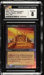 City of Brass 7th Edition Foil Rare CGC 8 MTG [Nostalgium] - Bild 1 von 2