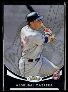 2010 Finest Refractors Asdrubal Cabrera 543/599 Cleveland Indians #111 - Bild 1 von 2
