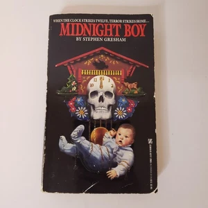 Midnight Boy Taschenbuch Stephen Gresham 1987 Vintage Horror Zebra Bücher - Bild 1 von 15