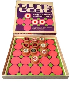 Turncoat Game British Mod 60s 70s 1-2 Play All Pieces Board Instructions UK Made - Picture 1 of 7