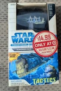 Star Wars Tactics Scavenger Pack PocketModel TCG 2008 Vulture's Claw NUEVO sellado - Imagen 1 de 2