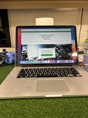 MacBook Pro Retina Mid 2014 15" (i7 4th/2.5GHz/16gb/256gb SSD/Big Sur) READ - Image 1 of 4