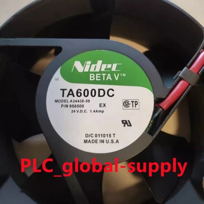 TA600DC A34438-59 1PCS NEW Nidec 3-pin DC24V 1.4A 17251 17cm UPS power fan - Image 1 of 4