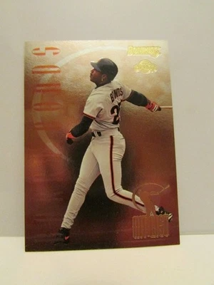 1996 Donruss #10 Barry Bonds Hit List #/10000 - Image 1 of 4
