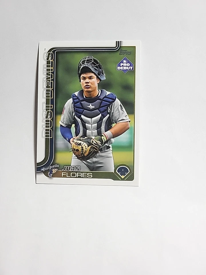 2025 Topps Pro Debut Baseball PD-58 Juan Flores, Tri-City Dust Devils - Image 1 of 1