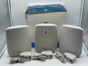 NETGEAR Orbi Whole Home Tri-Band WiFi 6 Mesh Network System (RBK753P) - Zdjęcie 1 z 4