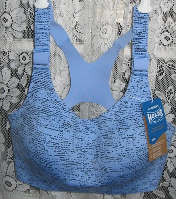 SUJETADOR DEPORTIVO BROOKS DARE RACERBACK RUN 36B AZUL L350085 NUEVO ENVÍO GRATUITO EE. UU. Foto 1 de 2