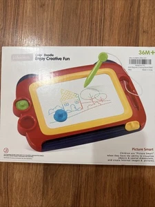 Magnetic Drawing Board for Kids Colorful Erasable Doodle Board with Magnet Pen - Picture 1 of 2