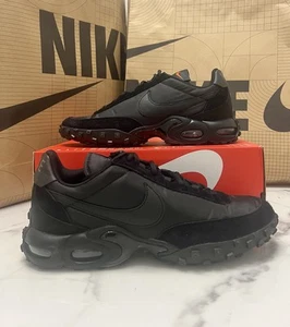 Men's 10 - Nike Air Max Waffle Racer SP Black Anthracite Men Casual FV6946-001 - Picture 1 of 6