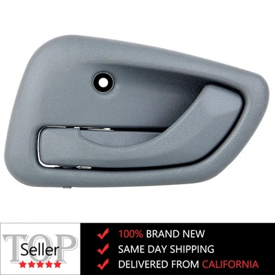 Se adapta a la manija de puerta interior del lado izquierdo del conductor gris Chevy Tracker 1999-04 Foto 1 de 4