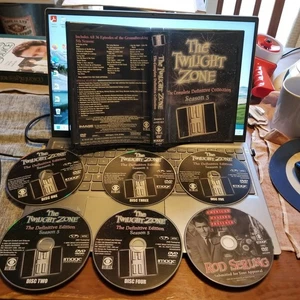The Twilight Zone Complete Season 5 DVD Set, The Definitive Edition 1963-1964 - Picture 1 of 2