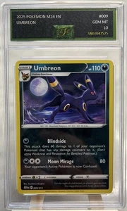 2025 Pokemon Umbreon McDonald's Regular Graded Gem Mint 10 - Picture 1 of 1
