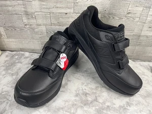 New Balance 928v3 Tenis Hombres 12.5 EE 2E Zapatos Anchos para Caminar Correa de Cuero Negro - Imagen 1 de 20
