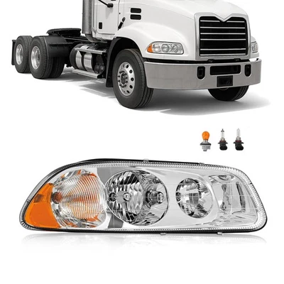For Mack CX CXN CXU 98-18 GU4 GU5 GU7 GU8 08-18 Right Side Headlight Headlamp - Image 1 of 4