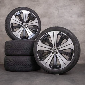 Mercedes EQE Winterrädert 21 Zoll X294 Felgen A2974011000 schwarz glanzgedreht - Bild 1 von 5