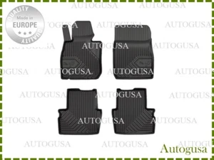NEW LHD FULL SET BLACK RUBBER FLOOR MATS CAR LINERS FOR MAZDA CX-3 2015- - Picture 1 of 4