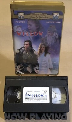 Willow VHS, 1996 Lucas Films Movie Val Kilmer Columbia Tristar Family Collection - Image 1 of 4
