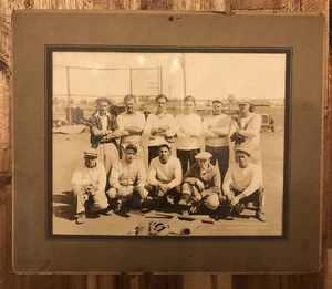 Vintage Baseball Team Photo 1927 Coast Truck Rare Cabinet Picture Oceanside Ca - Picture 1 of 8