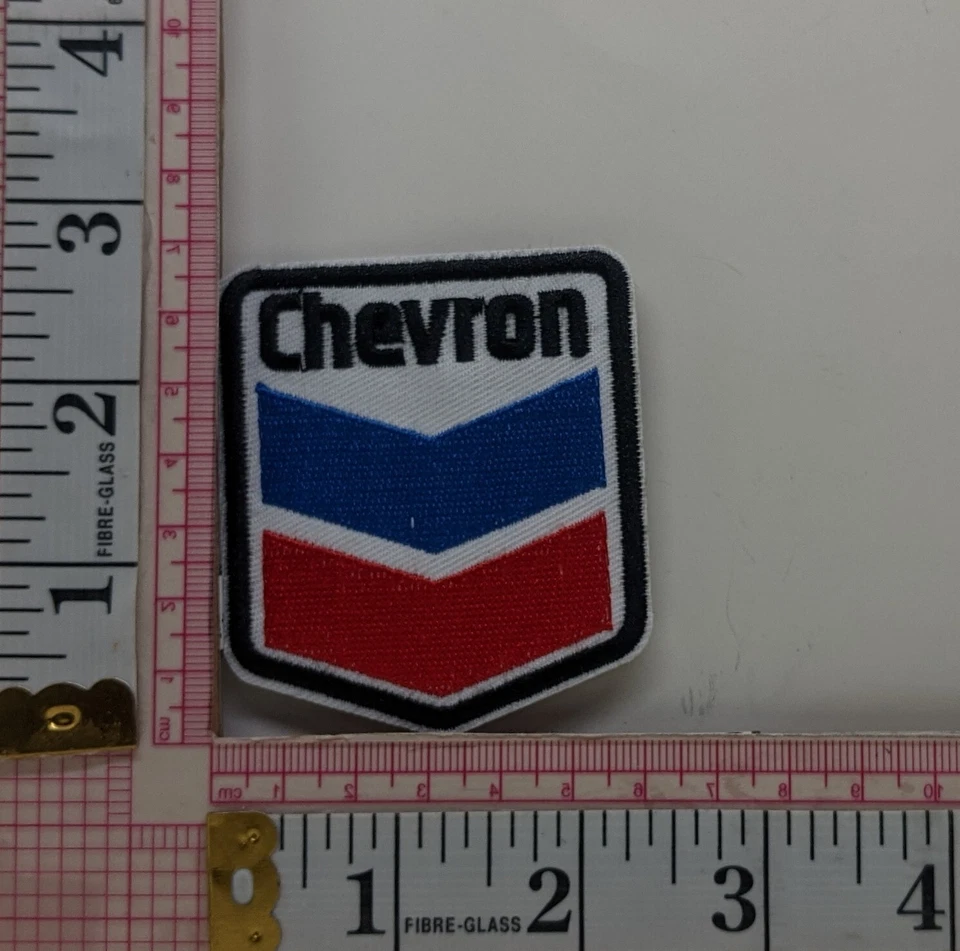 Chevron Gas Patch Crest Badge Emblem Cosplay L2 - Image 1 of 1
