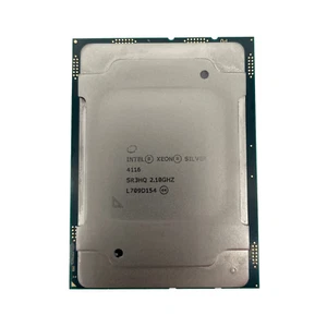 Processeur Intel Xeon Silver 4116 12 cœurs 2,1 GHz LGA3647 serveur CPU 85 W TDP - Photo 1/3