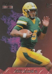 2021 Wild Card Matte Trey Lance MRHR6 Purple - Picture 1 of 2