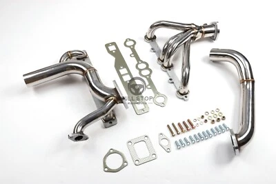 Exhaust Manifold Turbo Headers Setup Kit For Chevrolet Chevy SBC Engine 350 T4 - Imagem 1 de 4