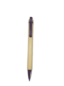 Eco Friendly Wooden Ballpoint Bamboo Pen (Black Ink) Free UK Delivery - Picture 1 of 2