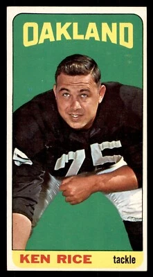 1965 Topps Football #148 Ken Rice NM *f2 - Image 1 of 2