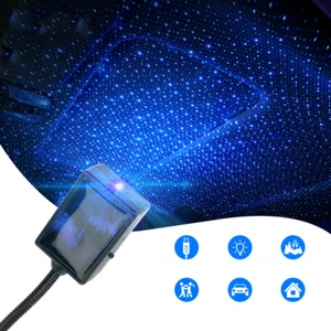 Accesorios USB para automóvil interior LED atmósfera estrella cielo lámpara ambiente luces nocturnas - Imagen 1 de 11