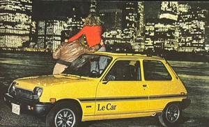 1976 1977 Renault Le Car "Le City Car" Vintage Magazine Ad - Picture 1 of 2
