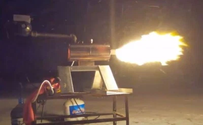 Diesel disposal burner, burns paint thinner and waste oil - Image 1 of 2