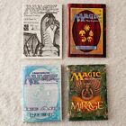 Lot of 4 MTG Rule Books: Revised, 5th Ed, Ice Age &amp; Mirage - English - #B
