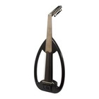 Middle Eastern Black Arabic Professional Electric Oud Guitar w Gigi Bag & Picks