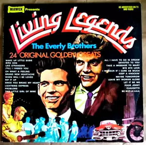 EVERLY BROTHERS Living Legends Vinyl VG/EX 1972 Album 33 Record Phil Don WW 5027 - Picture 1 of 5