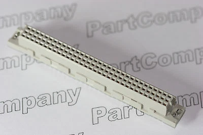 8-1393640-9 Tyco DIN 41612 Backplane Connector 96 Pin Female Straight  - Image 1 of 4