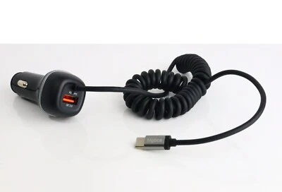 Mgbca Sonic Type-C Car Charger, PD QC 3.0 Fast 51 Watt for Moto Edge 2024/2023 - Image 1 of 4