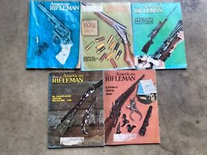 American Rifleman Magazine 5 Issues 1978 Guns Hunting NRA Vintage