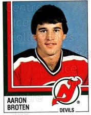 1987-88 Panini Stickers #78 Aaron Broten