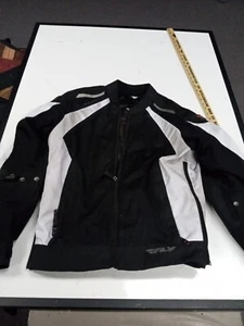 FLY Technical Riding Gear Jacket Mens Size Medium blk & wht - Picture 1 of 9