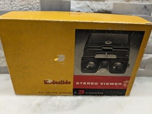 Kodak Kodaslide Stereo Viewer I Vintage Collectible Photography Viewer W/Box