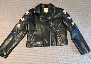 faux leather jacket girls - Picture 1 of 5