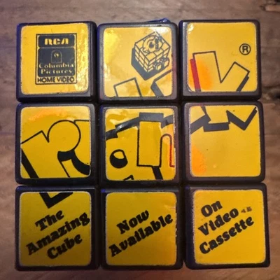 Rubik The Amazing Cube Rare RCA Home Video Promo Rubiks Puzzle 1980s VHS Cartoon - Image 1 of 4